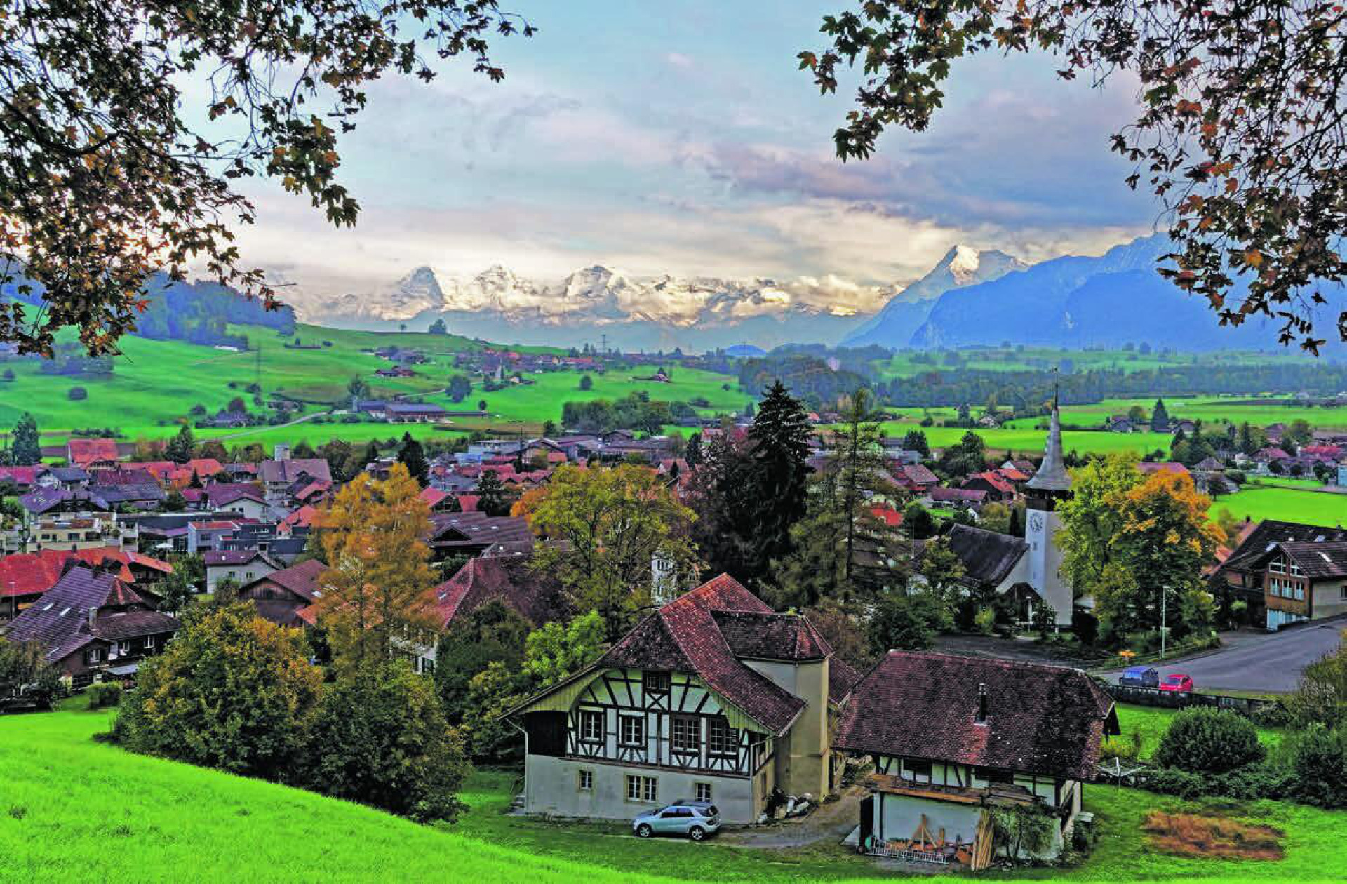 Im oberen Gürbetal, an der Grenze zum Berner Oberland liegt das idyllische Wattenwil. (Bilder: zvg)