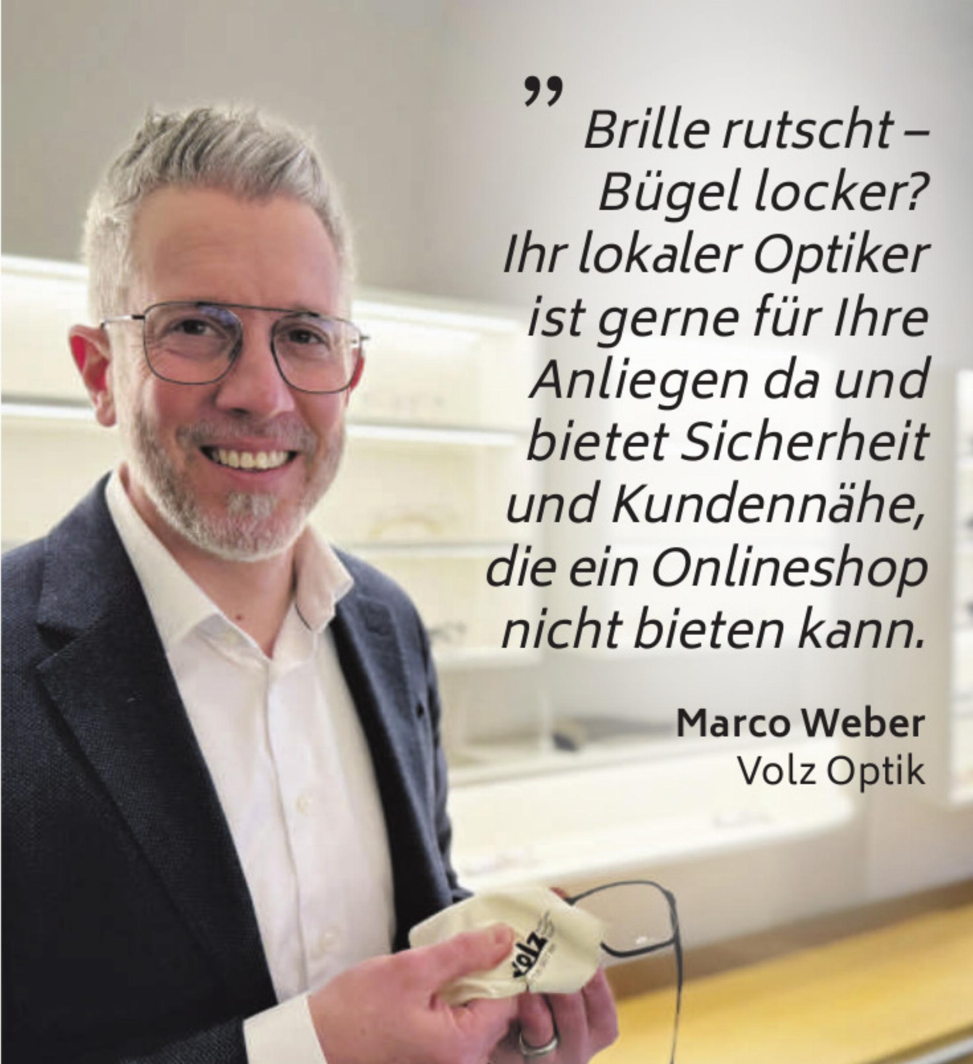Brille rutscht – Bügel locker? Ihr lokaler Optiker ist gerne für Ihre Anliegen da und bietet Sicherheit und Kundennähe, die ein Onlineshop nicht bieten kann. - Das Bild wird blockiert. – Möglicherweise durch einen aktiven Adblocker.