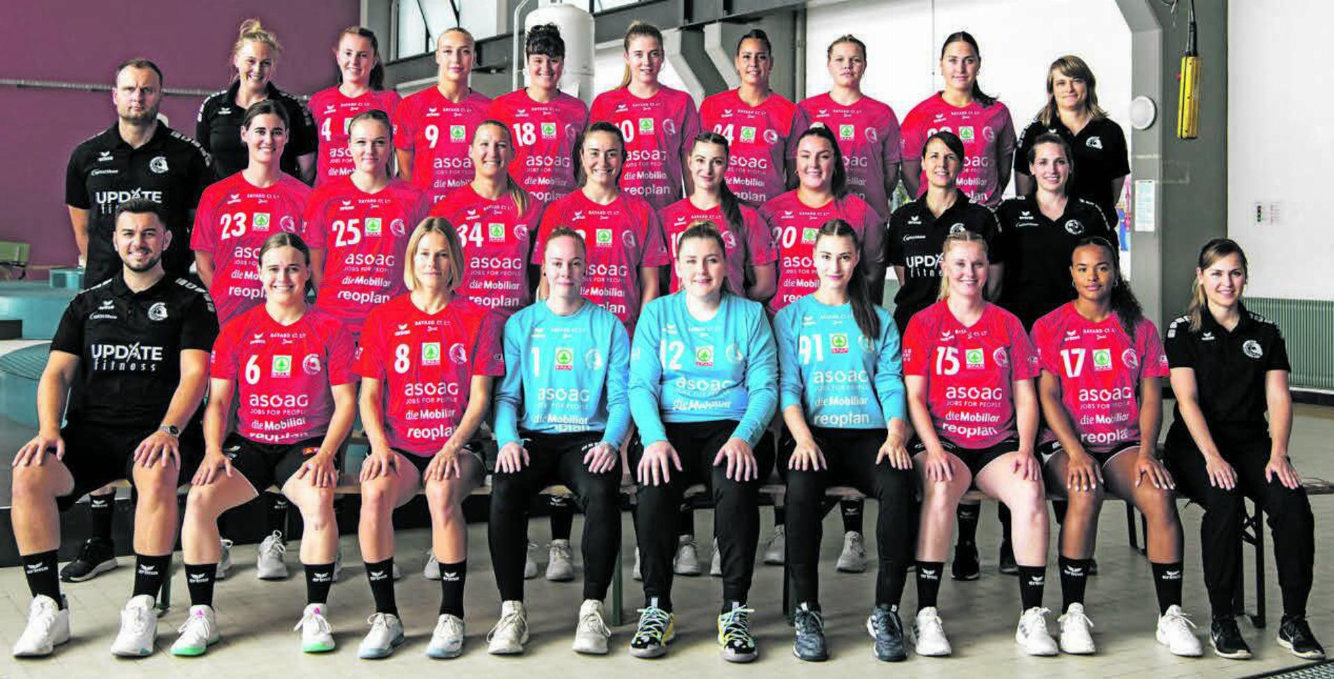Team Frauen-Handball-Club Rotweiss Thun.