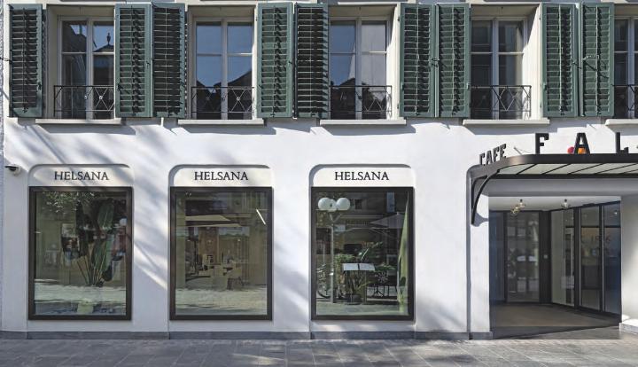 An Top-Lage im Bälliz führt hier kein Weg an der Generalagentur Bern-Thun der Helsana vorbei.