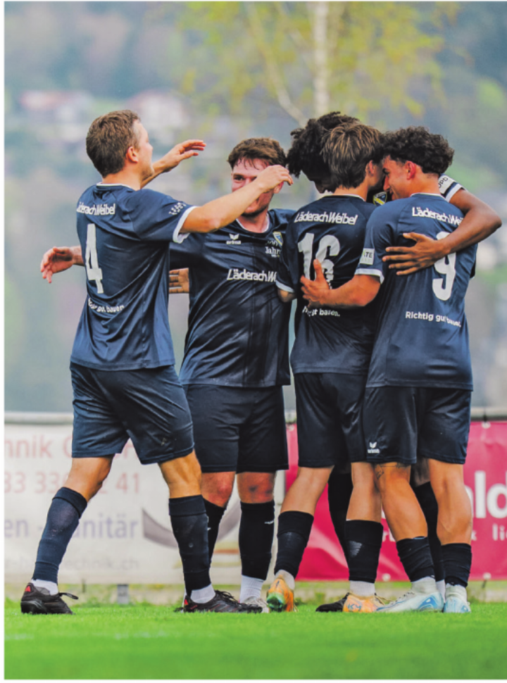 Torjubel beim FC Dürrenast.