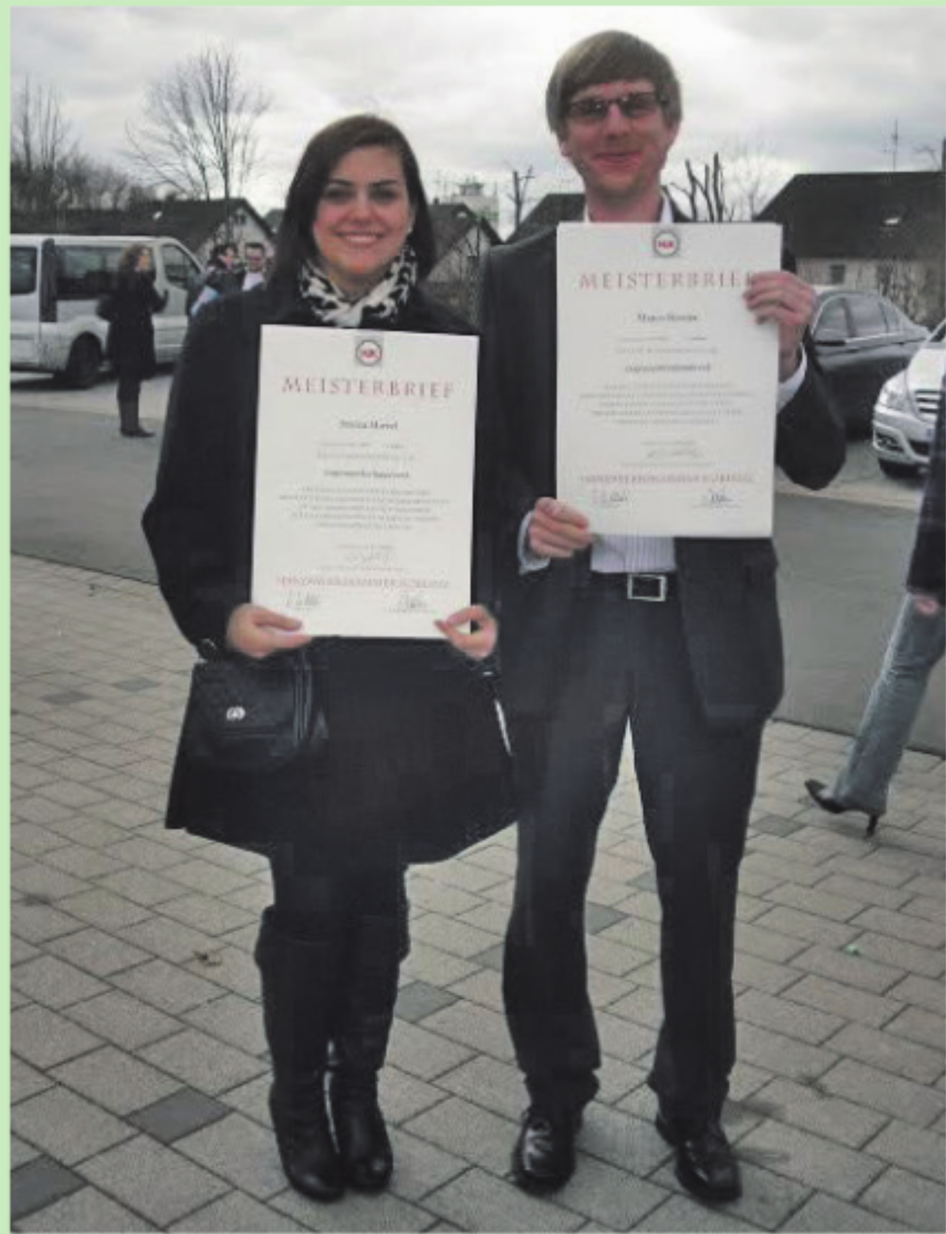 Schmuckbriefverleihung April 2011. - Das Bild wird blockiert. – Möglicherweise durch einen aktiven Adblocker.