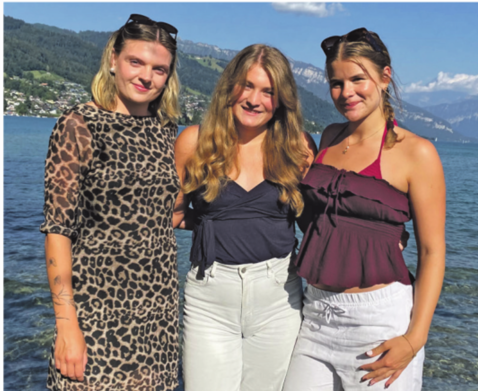 Jung, ehrgeizig und erfolgreich. Von links: Lena Rohde, Anouk Soder und Jana Stucki. Bild: Pierre Benoit - Das Bild wird blockiert. – Möglicherweise durch einen aktiven Adblocker.