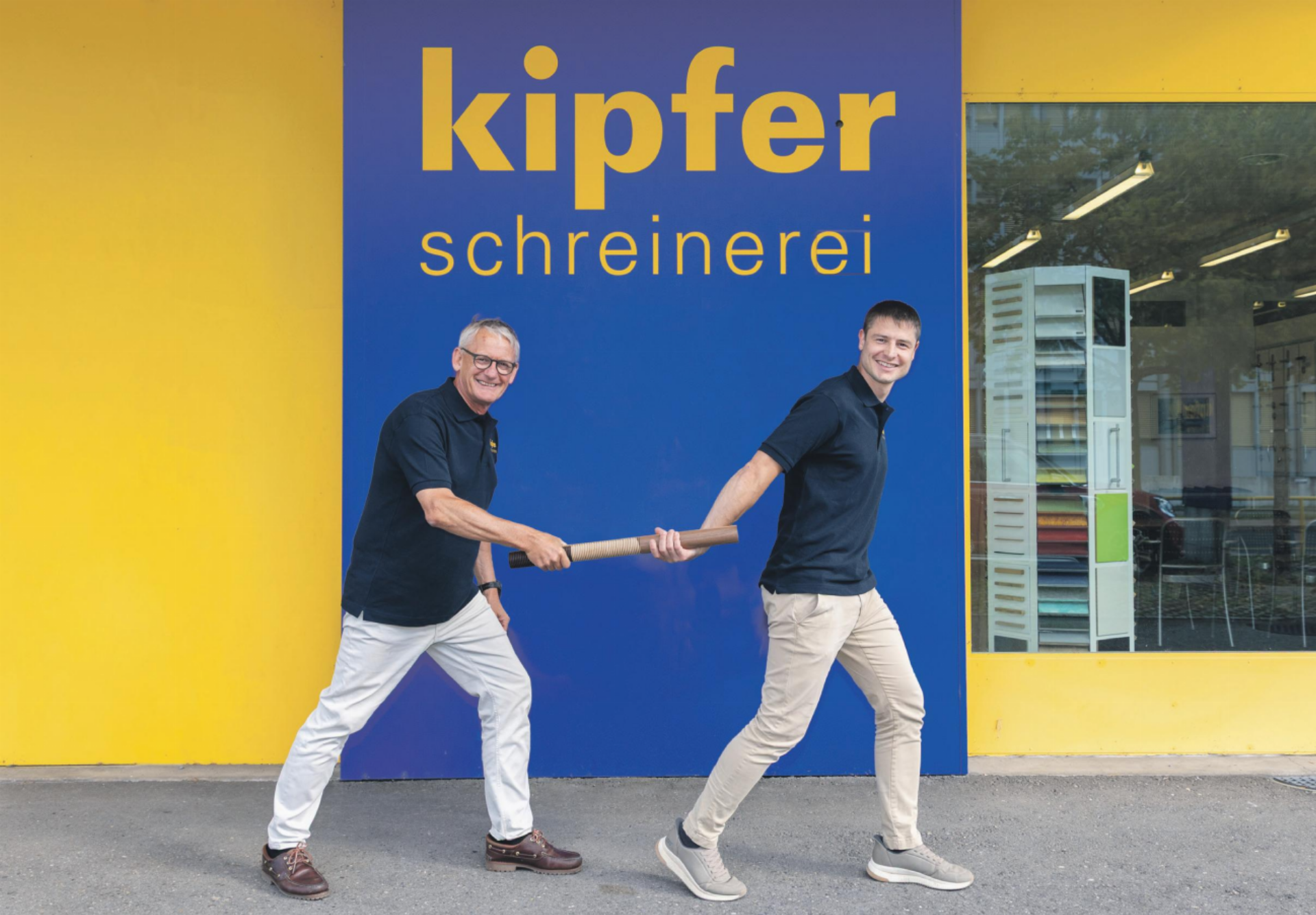 Martin Kipfer übergibt – Oliver Kipfer übernimmt. - Das Bild wird blockiert. – Möglicherweise durch einen aktiven Adblocker.