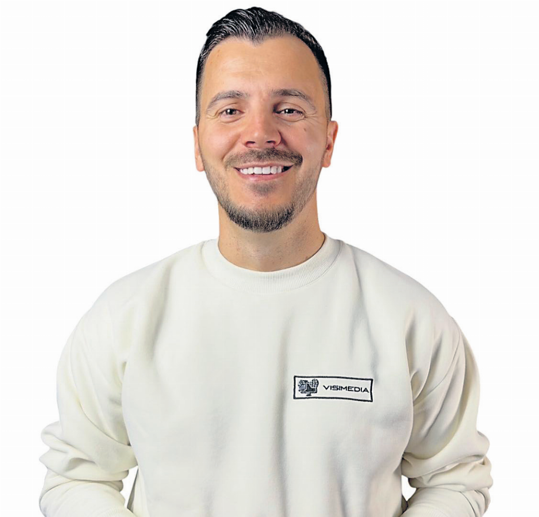 Elvis Muhaxheri, Gründer und Inhaber von «Visimedia». Elvis Muhaxheri, Gründer und Inhaber von «Visimedia».
